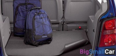 Ковер багажника резиновый touran 7 местный, 1T7061